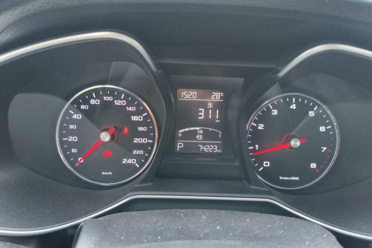Used MG 6 2017 20T Automatic Elite Smart Connect Version China V Standard Instrument Cluster