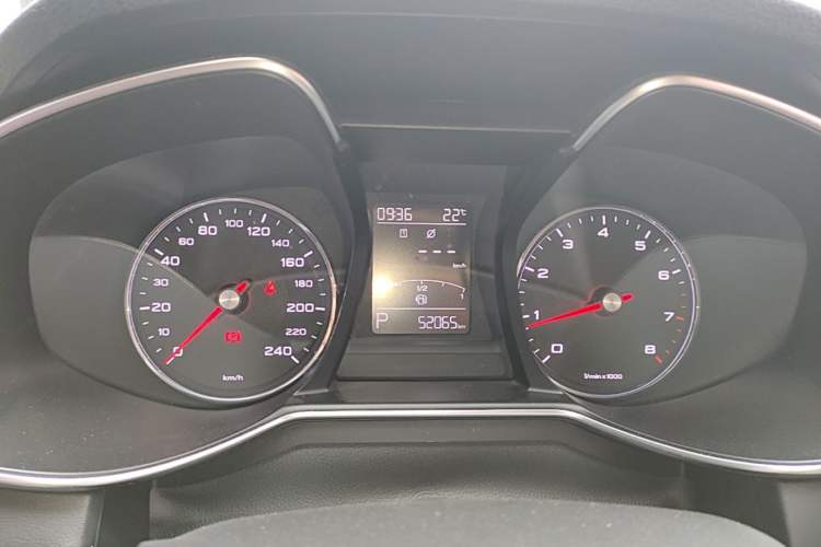 Used MG 6 2017 20T Automatic Luxury Smart Connect Version China V Standard Instrument Cluster