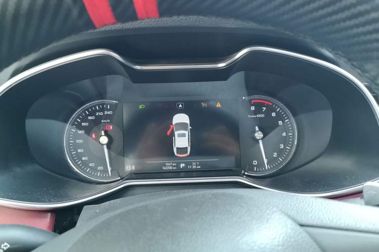 Used MG 6 2017 20T Automatic Trophy Prestige Internet Edition China V Standard Instrument Cluster