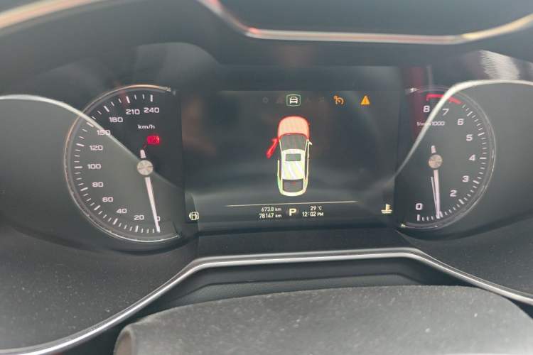 Used MG 6 2017 20T Automatic Trophy Prestige Internet Edition China V Standard Instrument Cluster