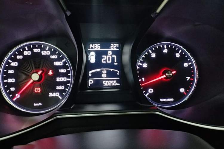 Used MG 6 2017 20T Automatic Elite Smart Connect Version China V Standard Instrument Cluster