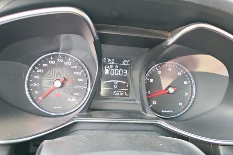 Used MG 6 2017 20T Automatic Luxury Smart Connect Version China V Standard Instrument Cluster