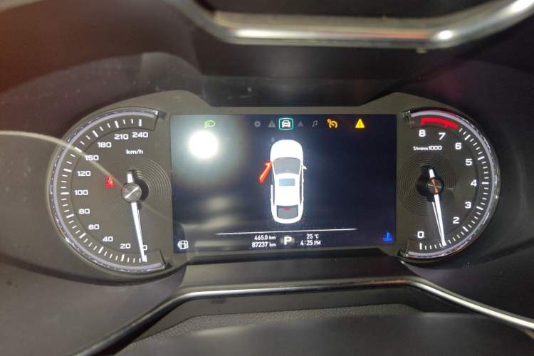 Used MG 6 2017 20T Automatic Trophy Prestige Internet Edition China V Standard Instrument Cluster