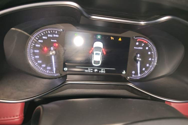Used MG 6 2017 20T Automatic Trophy Prestige Internet Edition China V Standard Instrument Cluster