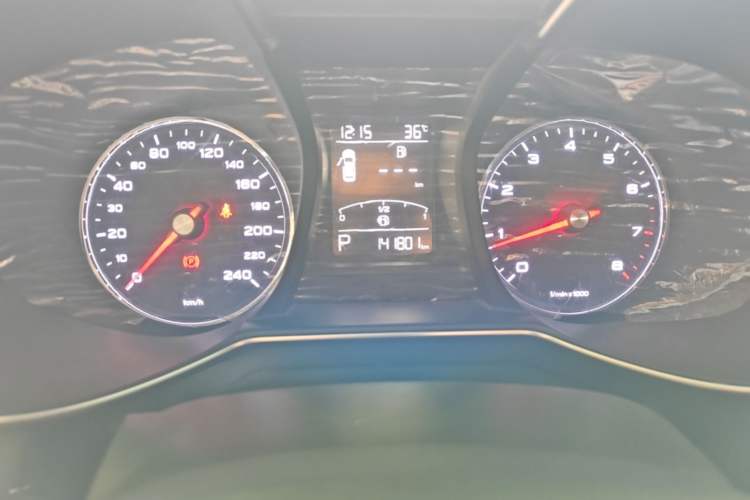 Used MG 6 2017 20T Automatic Luxury Smart Connect Version China V Standard Instrument Cluster