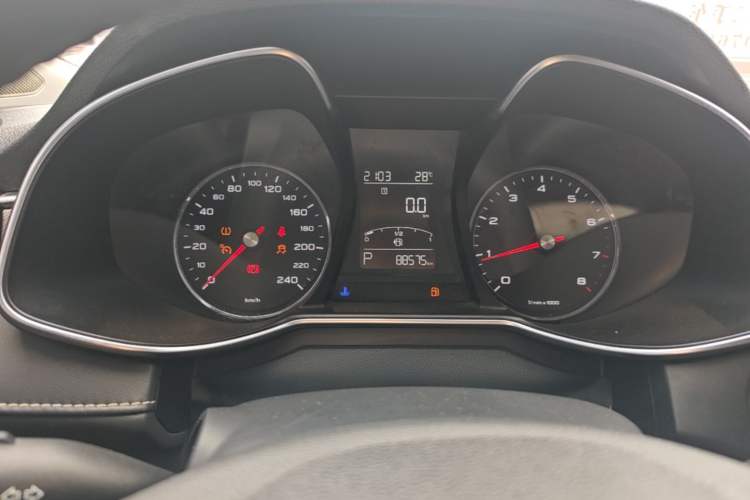 Used MG 6 2017 20T Automatic Luxury Smart Connect Version China V Standard Instrument Cluster