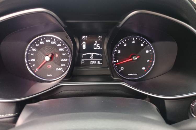 Used MG 6 2017 20T Automatic Luxury Smart Connect Version China V Standard Instrument Cluster