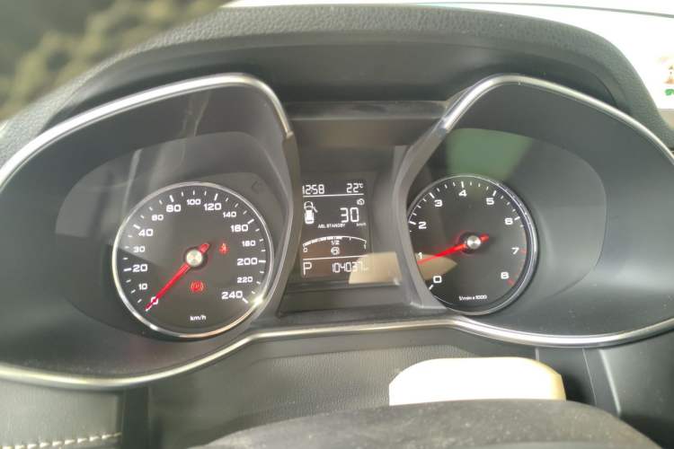 Used MG 6 2017 20T Automatic Luxury Smart Connect Version China V Standard Instrument Cluster