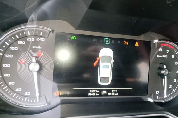 Used MG 6 2017 20T Automatic Trophy Prestige Internet Edition China V Standard Instrument Cluster