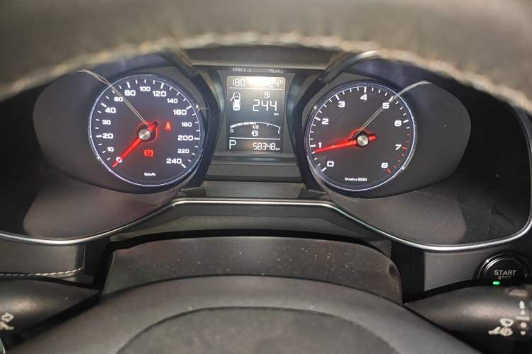 Used MG 6 2017 20T Automatic Luxury Smart Connect Version China V Standard Instrument Cluster