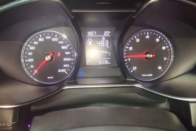 Used MG 6 2017 20T Automatic Luxury Smart Connect Version China V Standard Instrument Cluster