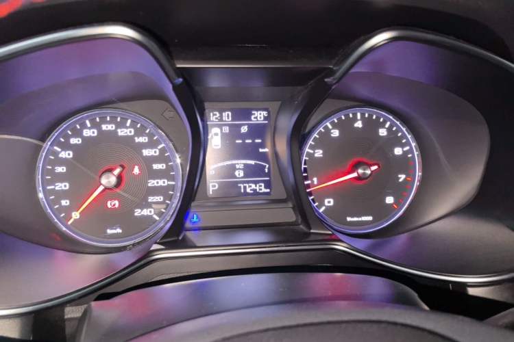 Used MG 6 2017 20T Automatic Luxury Smart Connect Version China V Standard Instrument Cluster