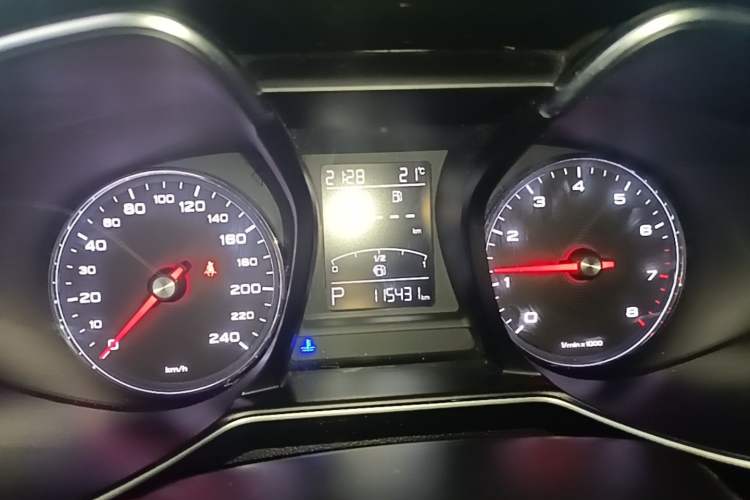 Used MG 6 2017 20T Automatic Elite Smart Connect Version China V Standard Instrument Cluster