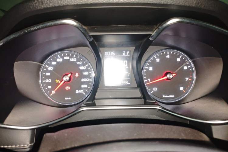 Used MG 6 2017 20T Automatic Luxury Smart Connect Version China V Standard Instrument Cluster