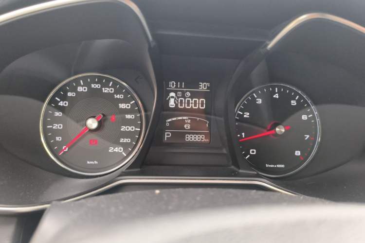 Used MG 6 2017 20T Automatic Luxury Smart Connect Version China V Standard Instrument Cluster