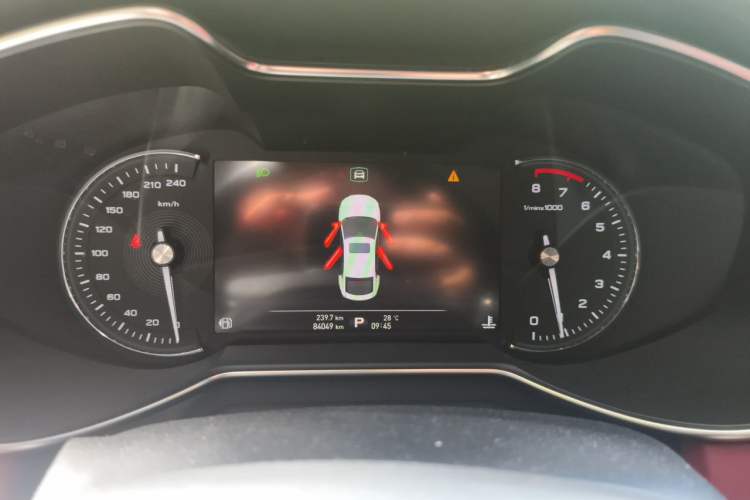Used MG 6 2017 20T Automatic Trophy Prestige Internet Edition China V Standard Instrument Cluster