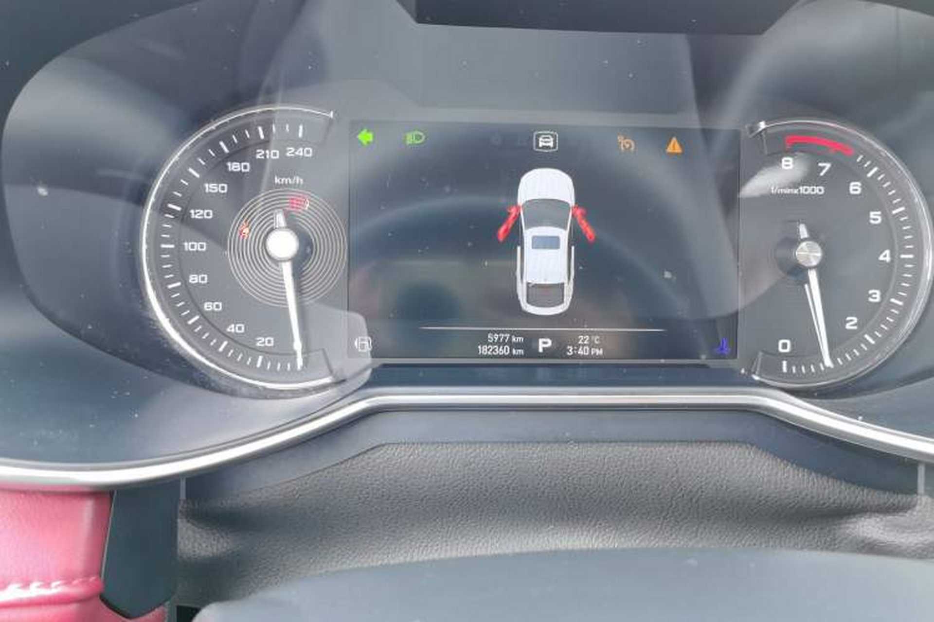 Used MG 6 2017 20T Automatic Trophy Prestige Internet Edition China V Standard Instrument Cluster