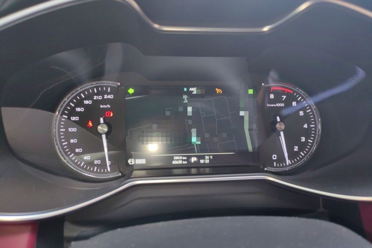 Used MG 6 2017 20T Automatic Trophy Prestige Internet Edition China V Standard Instrument Cluster