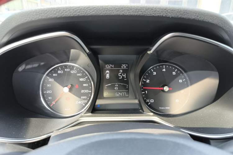 Used MG 6 2017 20T Automatic Luxury Smart Connect Version China V Standard Instrument Cluster