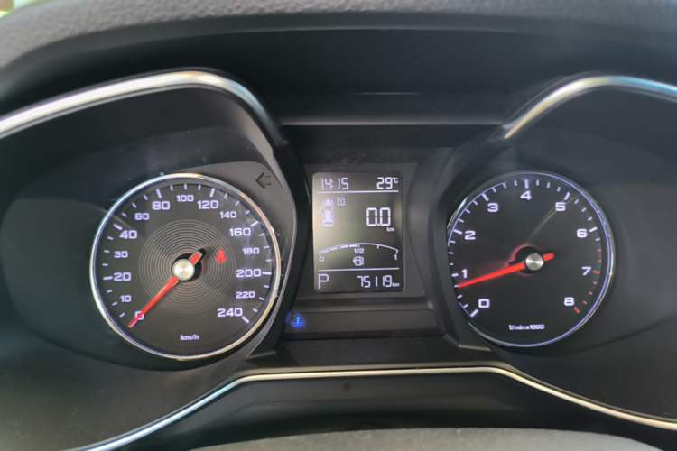 Used MG 6 2017 20T Automatic Luxury Smart Connect Version China V Standard Instrument Cluster