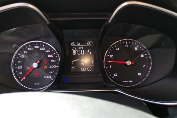 Used MG 6 2017 20T Automatic Luxury Smart Connect Version China V Standard Instrument Cluster