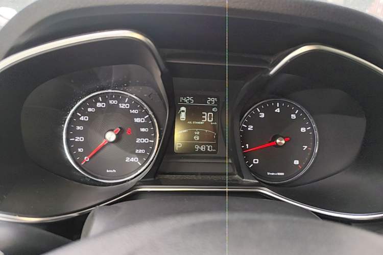 Used MG 6 2017 20T Automatic Luxury Smart Connect Version China V Standard Instrument Cluster