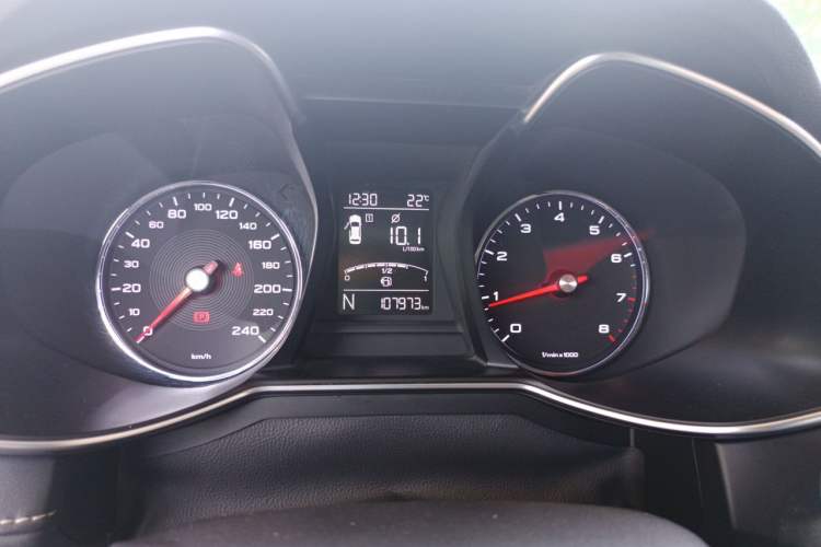 Used MG 6 2017 20T Automatic Luxury Smart Connect Version China V Standard Instrument Cluster