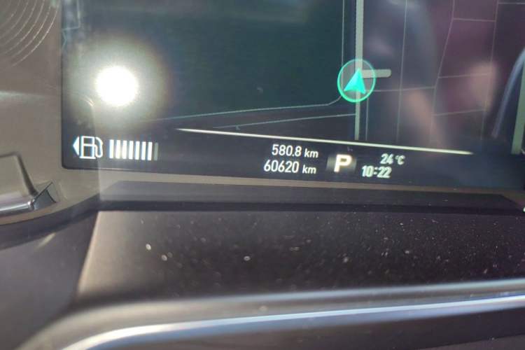 Used MG 6 2017 20T Automatic Trophy Prestige Internet Edition China V Standard Odometer Close Up