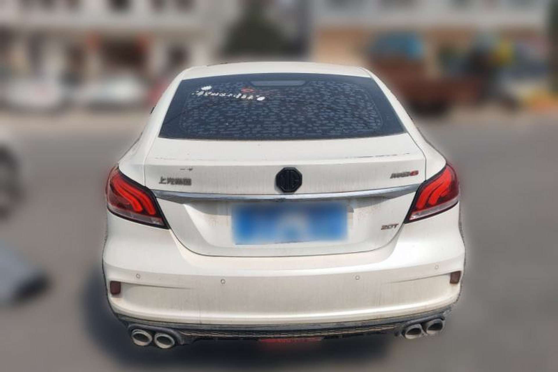 Used MG 6 2017 20T Automatic Luxury Smart Connect Version China V Standard Rear