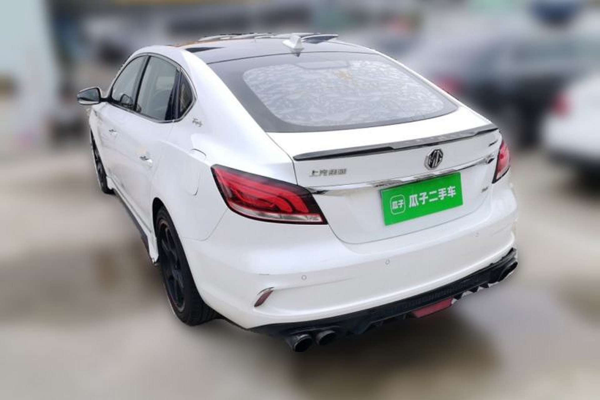 Used MG 6 2017 20T Automatic Trophy Prestige Internet Edition China V Standard Rear Left 45 Deg