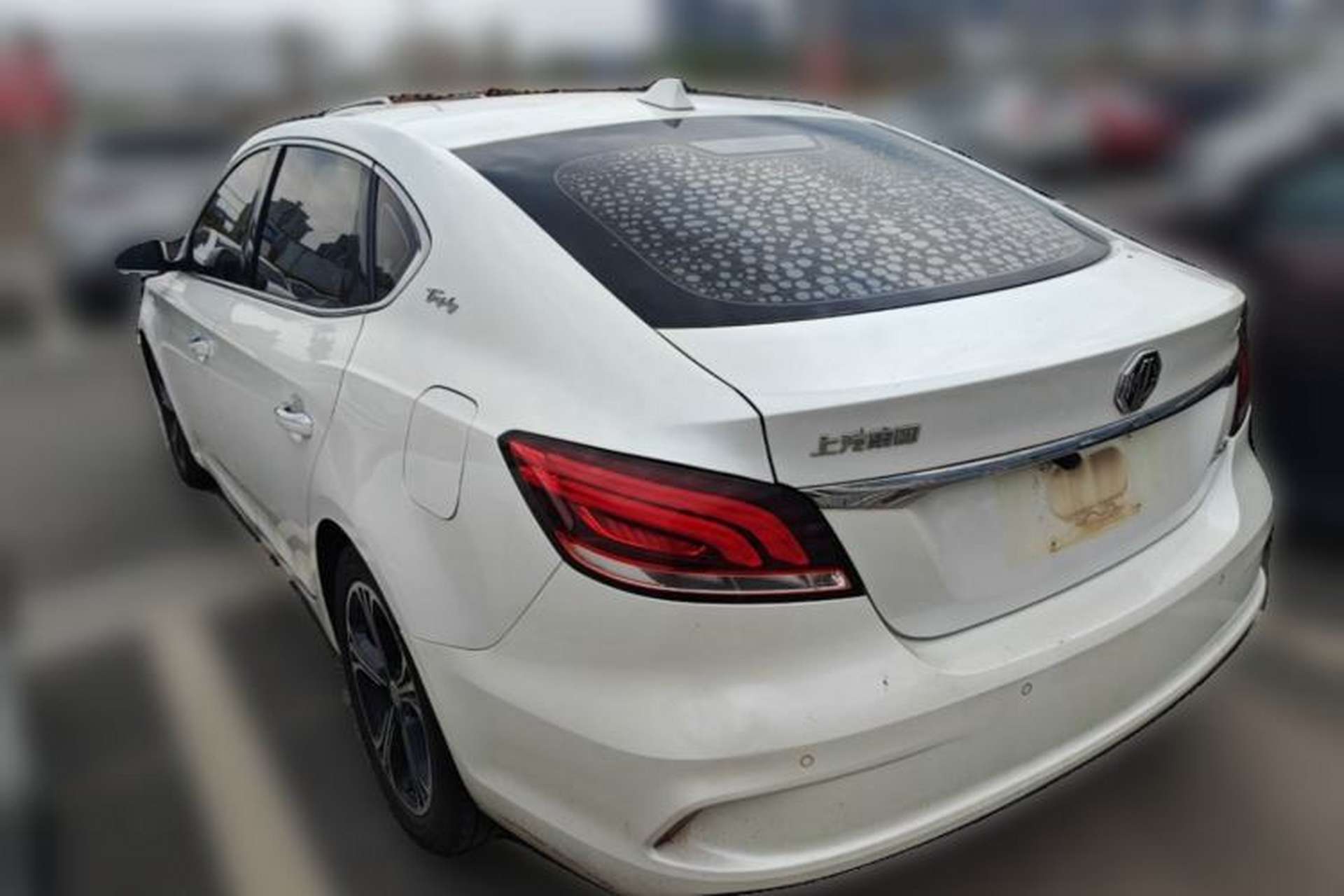 Used MG 6 2017 20T Automatic Luxury Smart Connect Version China V Standard Rear Left 45 Deg