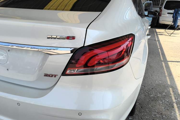 Used MG 6 2017 20T Automatic Luxury Smart Connect Version China V Standard Right Rear Taillight