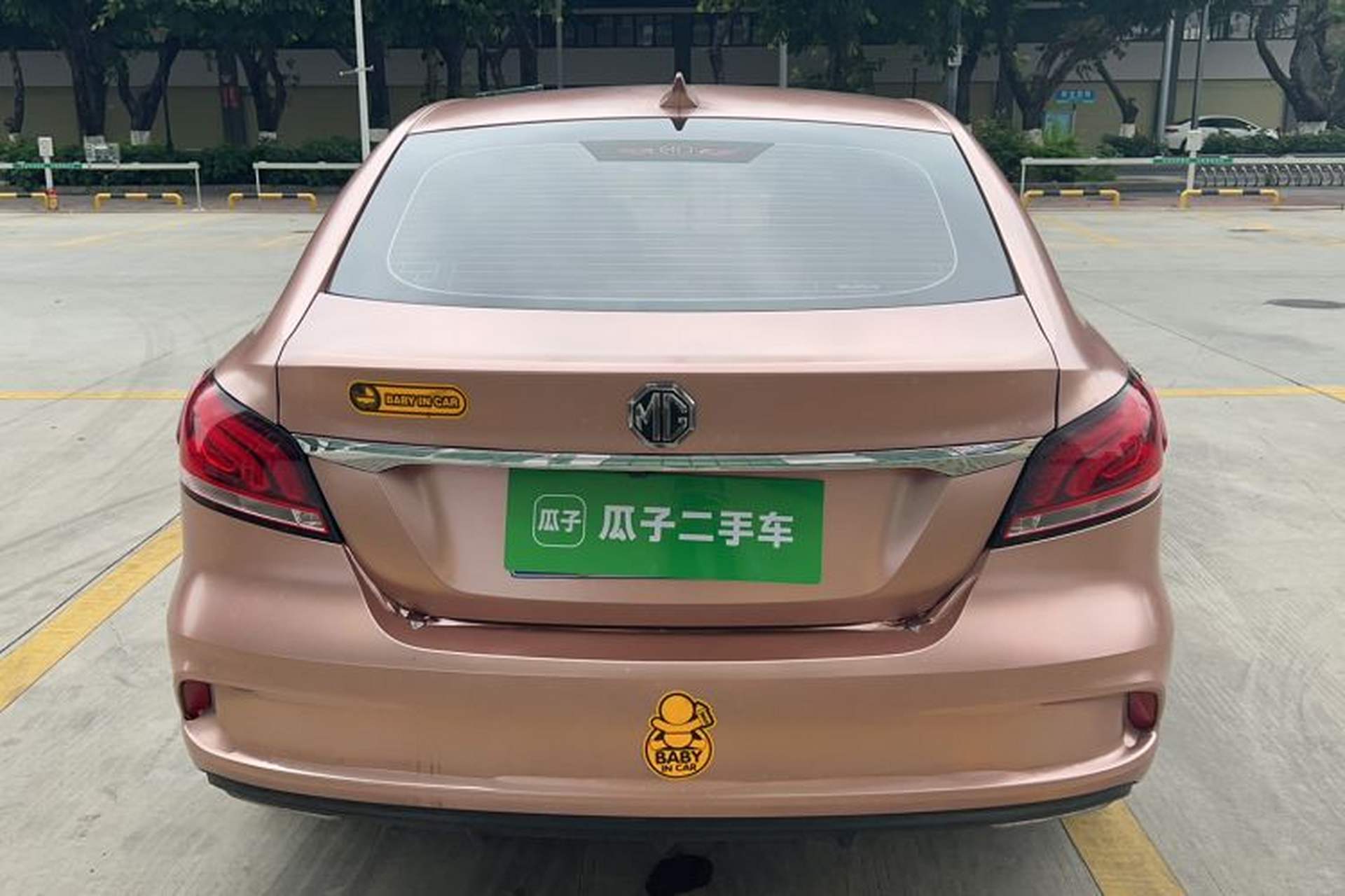 Used MG 6 2017 20T Automatic Trophy Prestige Internet Edition China V Standard Rear