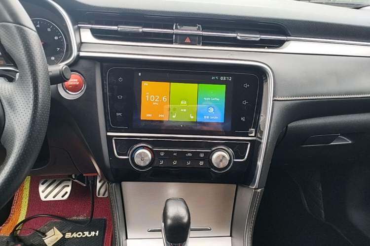 Used MG 6 2018 20T Automatic Luxury Smart Connectivity Version China VI Standard Audio And AC Panel