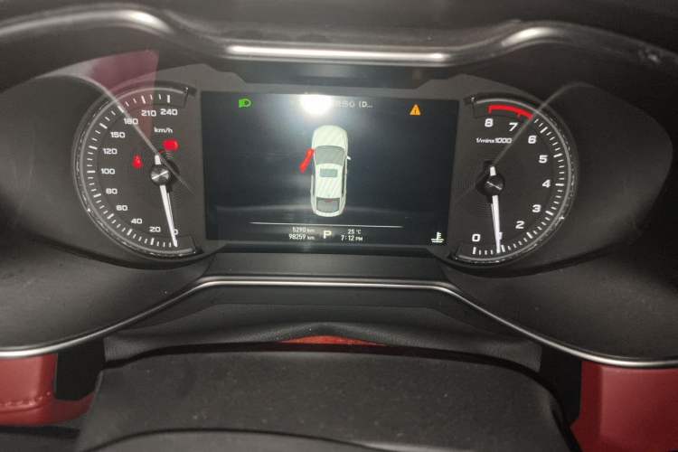 Used MG 6 2018 20T Automatic Trophy Premium Internet Edition China VI Standard Instrument Cluster