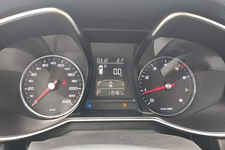Used MG 6 2018 20T Automatic Luxury Smart Connectivity Version China VI Standard Instrument Cluster