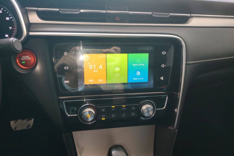 Used MG 6 2018 20T Automatic Luxury Smart Connectivity Version China VI Standard Audio And AC Panel