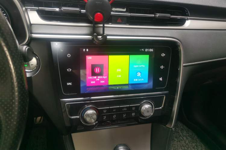 Used MG 6 2018 20T Automatic Luxury Smart Connectivity Version China VI Standard Audio And AC Panel