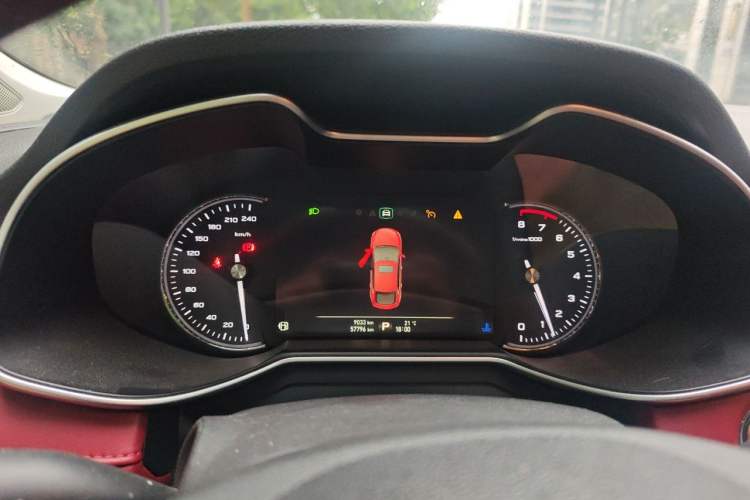 Used MG 6 2018 20T Automatic Trophy Premium Internet Edition China VI Standard Instrument Cluster