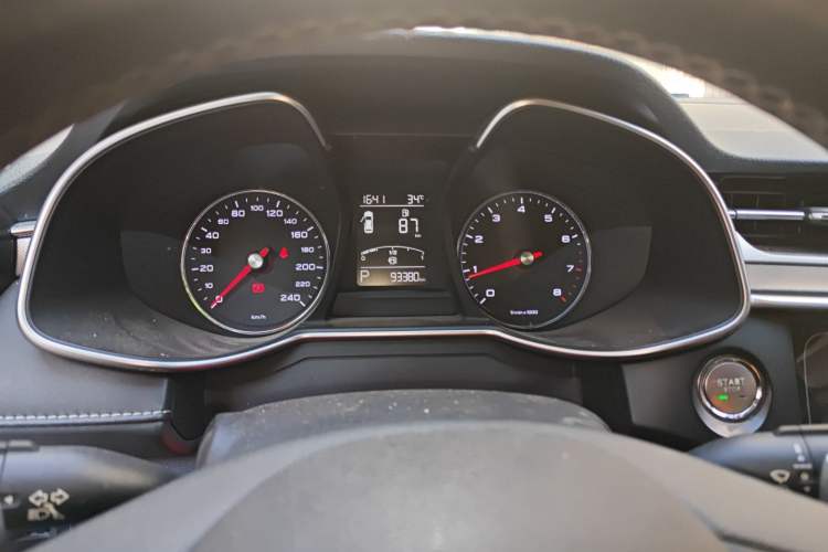 Used MG 6 2018 20T Automatic Luxury Smart Connectivity Version China VI Standard Instrument Cluster