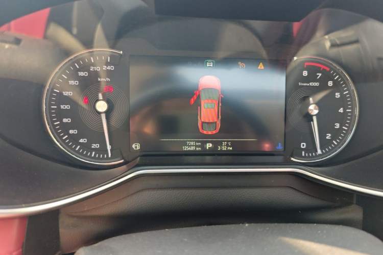 Used MG 6 2018 20T Automatic Trophy Premium Internet Edition China VI Standard Instrument Cluster