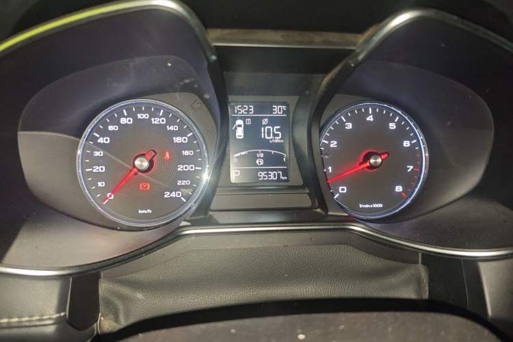 Used MG 6 2018 20T Automatic Luxury Smart Connectivity Version China VI Standard Instrument Cluster