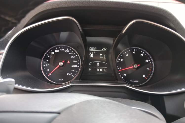 Used MG 6 2018 20T Automatic Elite Smart Connect Version China VI Standard Instrument Cluster
