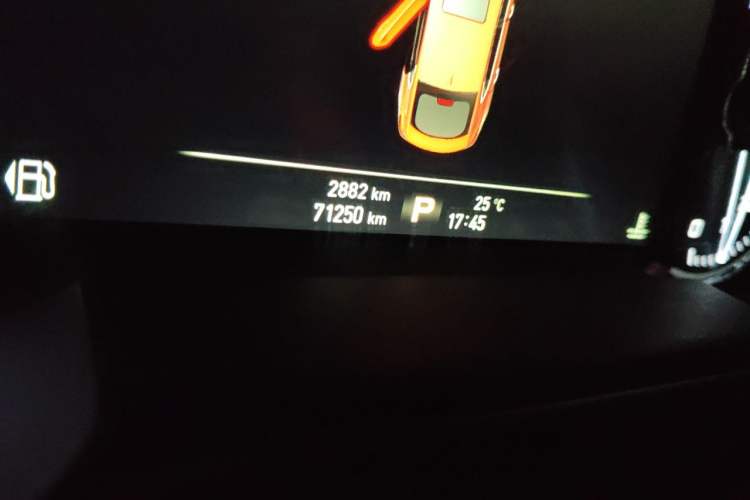 Used MG 6 2018 20T Automatic Trophy Premium Internet Edition China VI Standard Odometer Close Up