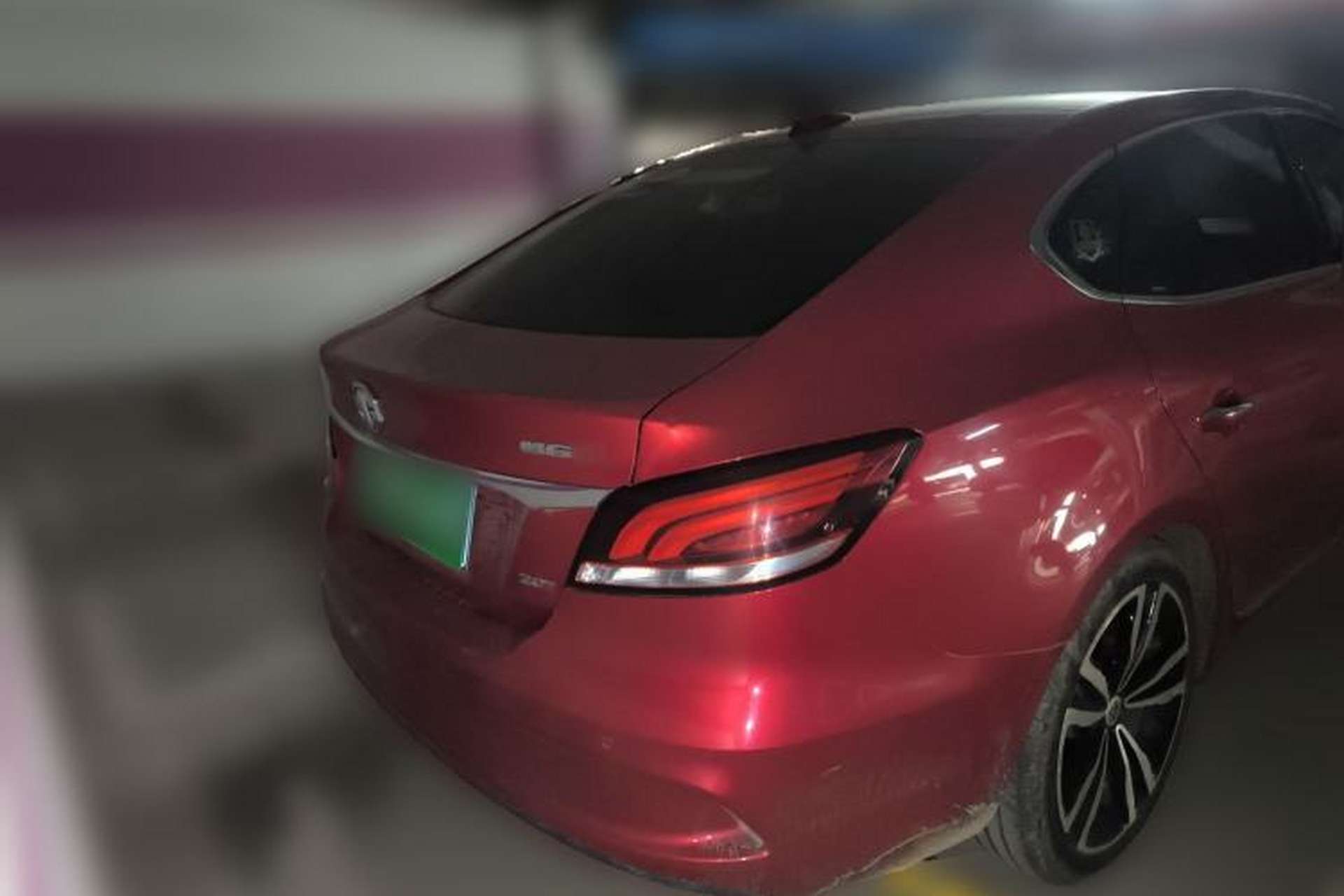Used MG 6 2018 20T Automatic Trophy Premium Internet Edition China VI Standard Rear