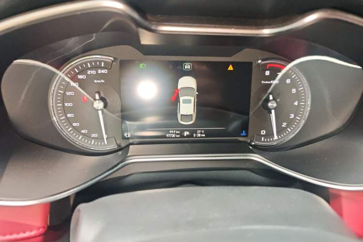 Used MG 6 2018 20T Automatic Trophy Premium Internet Edition China VI Standard Instrument Cluster