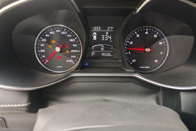 Used MG 6 2018 20T Automatic Luxury Smart Connectivity Version China VI Standard Odometer Close Up