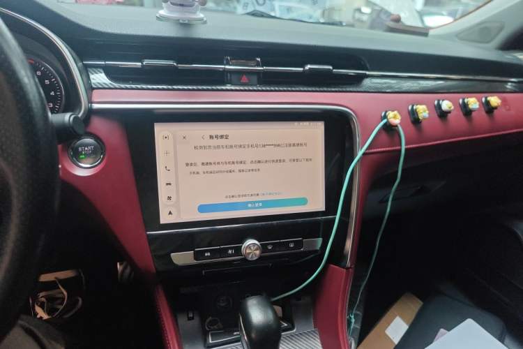 Used MG 6 2018 20T Automatic Trophy Premium Internet Edition China VI Standard Audio And AC Panel