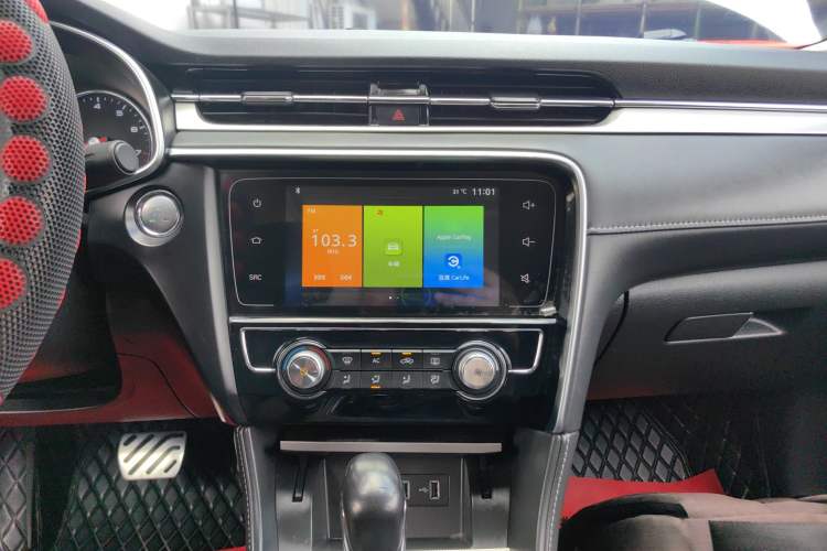 Used MG 6 2018 20T Automatic Luxury Smart Connectivity Version China VI Standard Audio And AC Panel