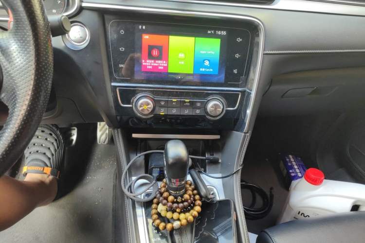 Used MG 6 2018 20T Automatic Luxury Smart Connectivity Version China VI Standard Audio And AC Panel